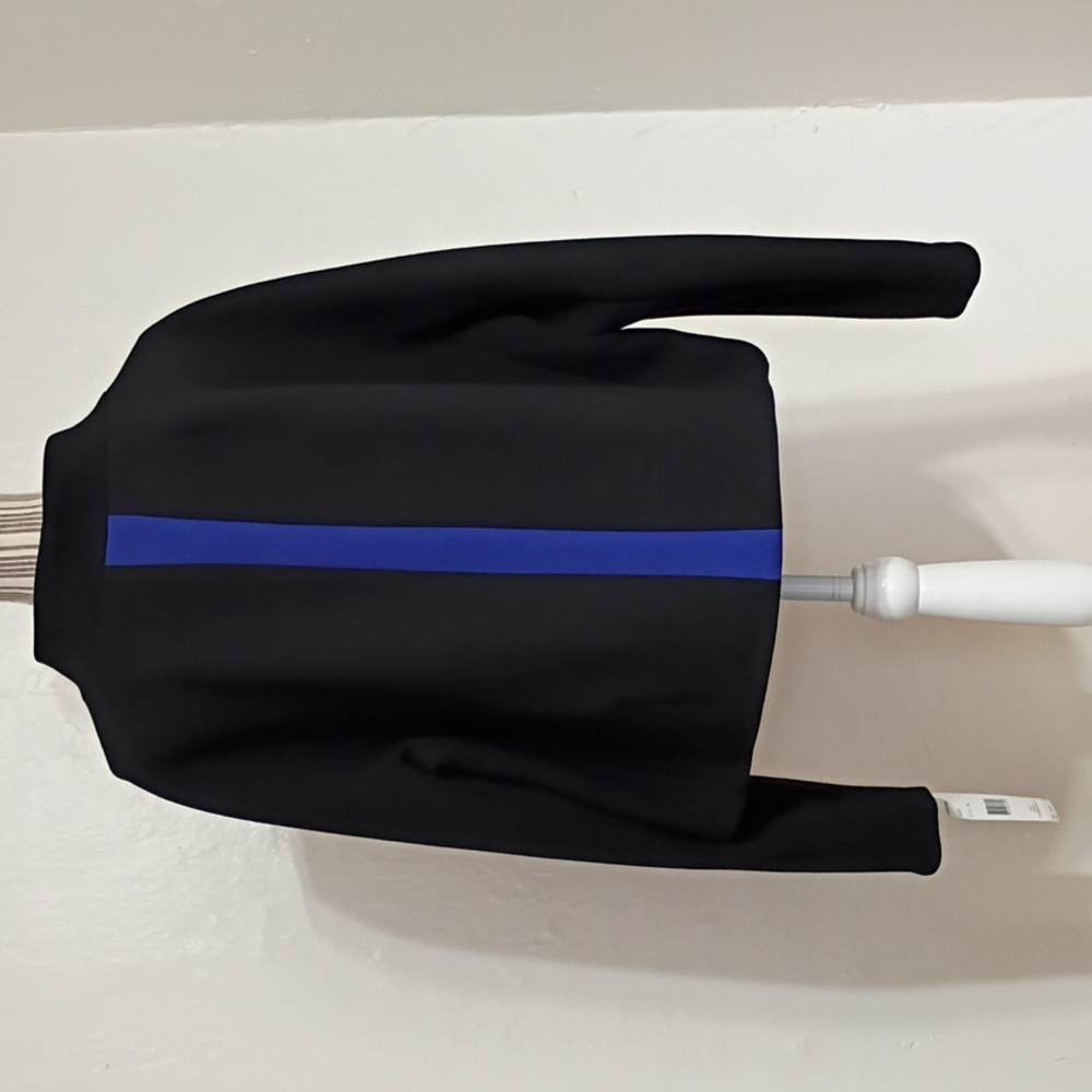 Lafayette 148 New York Wool & Leather Full Zip Jacket Size 18 NWT MSRP $748